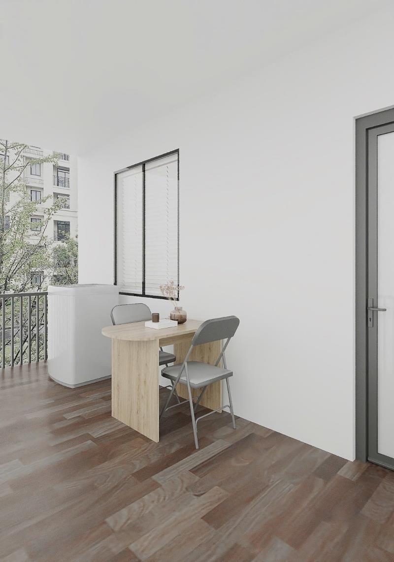 🏡 1pn ban công quận 7 | full nội thất | mới 100% | siêu đẹp | thiết kế hiện đại | rộng thoáng | gần rmit, tdtu, lotte - Ảnh 2