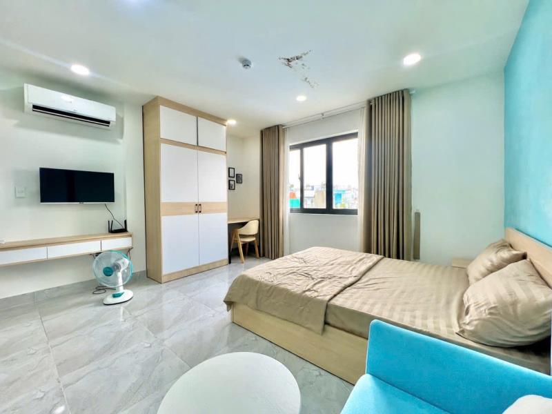 Căn hộ dịch vụ 1 phòng ngủ cửa sổ lớn full nội thất cao cấp ở thích quảng đức phú nhuận sát quận 1 - Ảnh 3