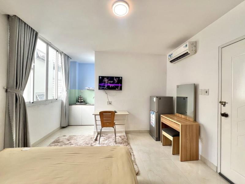 Căn hộ v.i.p trung tâm q3 full nội thất xịn sò view cửa sổ lớn đón nắng tại cao thắng gần bv từ dũ
