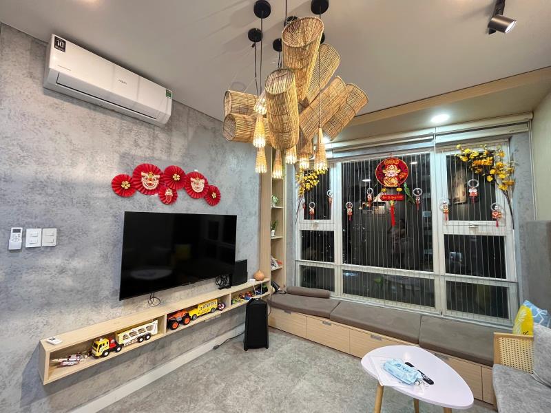 Chính chủ bán gấp summer square, q.6 - dt: 63m² (2pn, 2wc) - full nội thất, lầu cao - sổ hồng riêng - Ảnh 3