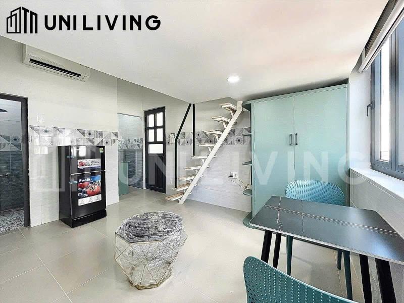 Cho thuê căn hộ có gác bình thạnh cửa sổ thoáng, full nội thất gần ngã tư hàng xanh, uef, hutech - Ảnh 4