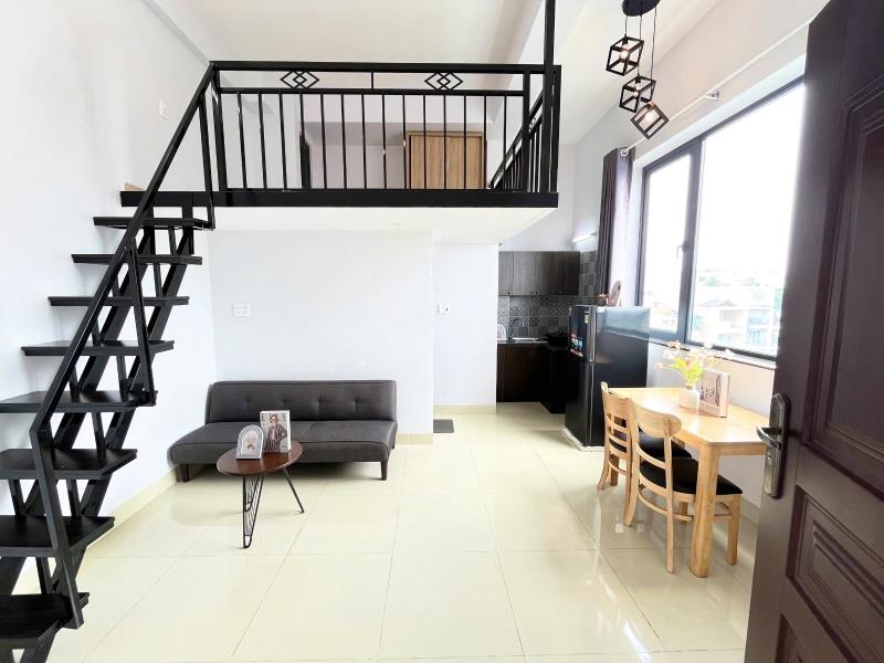 Duplex tân phú – trần cao thoáng – gần đh văn hiến, chợ phú thạnh