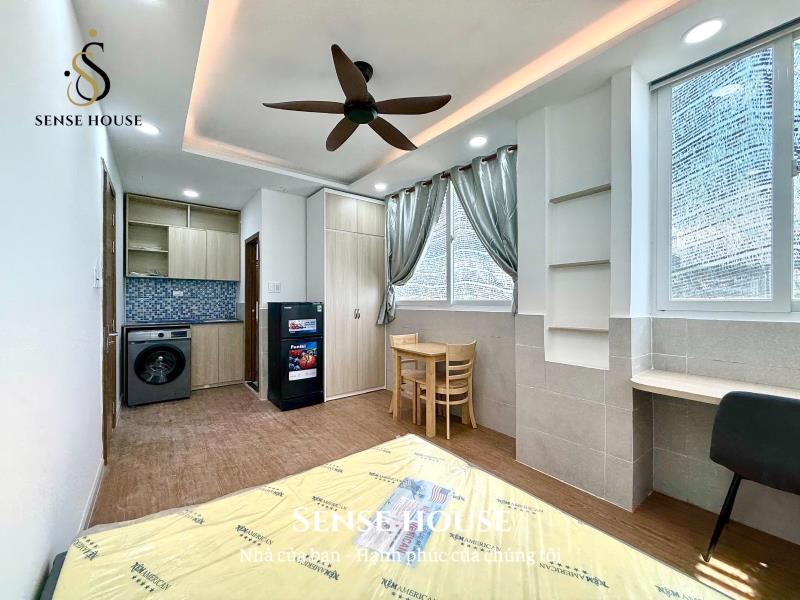 Studio cửa sổ - ban công | full nội thất | toà nhà thang máy | gần đại học văn hiến - Ảnh 3