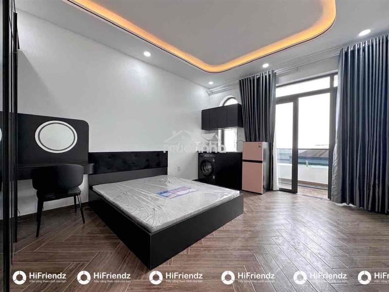Studio ban công full nội thất mới toanh 100%  ngay tân hoà đông