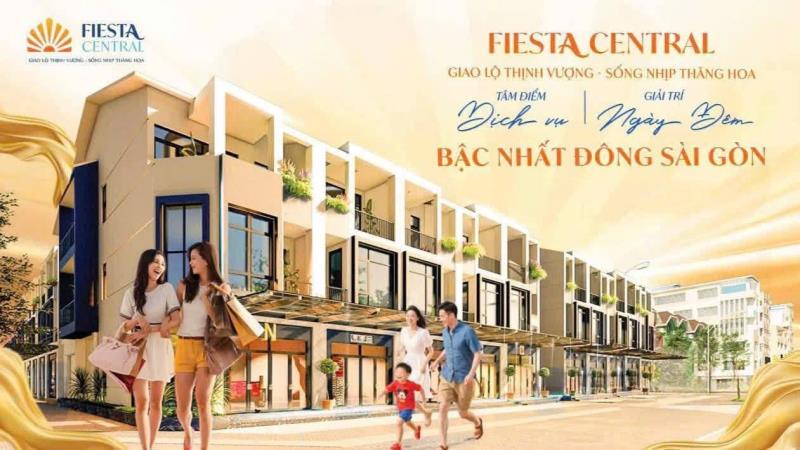 🏙️ Fiesta central – định hình phố thương mại, đón nhịp phát triển bình dương  