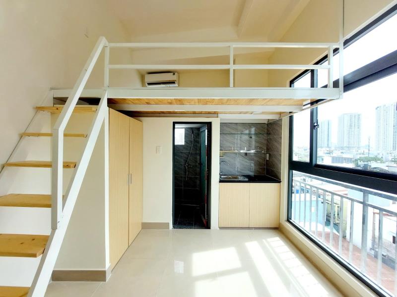 Gác lửng new full nội thất ngay cầu thị nghè 1, hàng xanh  - Ảnh 4