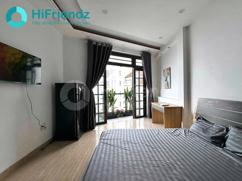 Phòng 35m2 ban công thoáng, full nội thất mới siêu đẹp ngay giáp quận 1- nguyễn văn đậu, bình thạnh