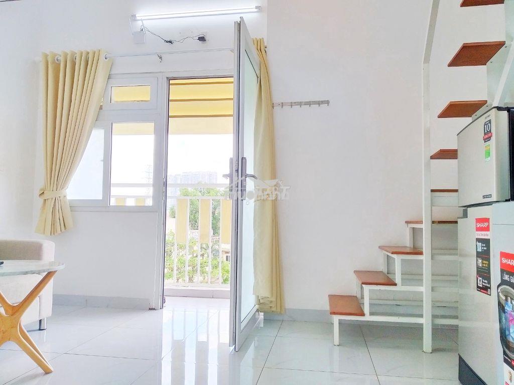 Gác cao 1m7, ban công, cửa sổ trời, rất thoáng- 85 nguyễn văn quỳ q7 - Ảnh 2