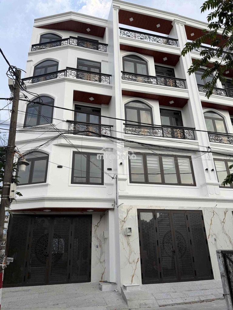 Nhà 1 xẹt nguyễn oanh nối dài ( 4,5 x 13m ) 1 trệt 4 lầu