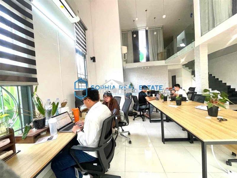 Villa xinh xinh - trần cao duplex 3 phòng- không gian mở ở+vp oki