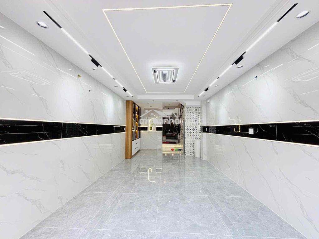 Bán nhà 4x20m 1 trệt lửng 4 lầu st 6pn 9wc full nội thất có thang máy - Ảnh 2