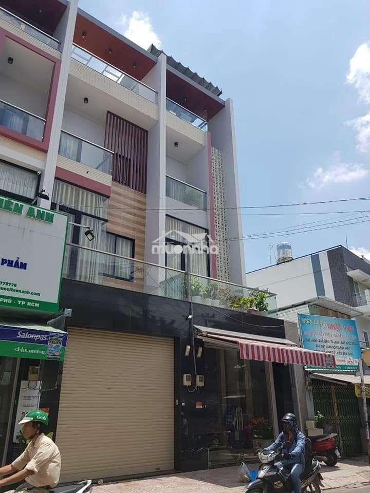 Bán nhà mặt tiền trịnh đình trọng tân phú 5 x 22m nhà 4 tầng, 12 tỷ