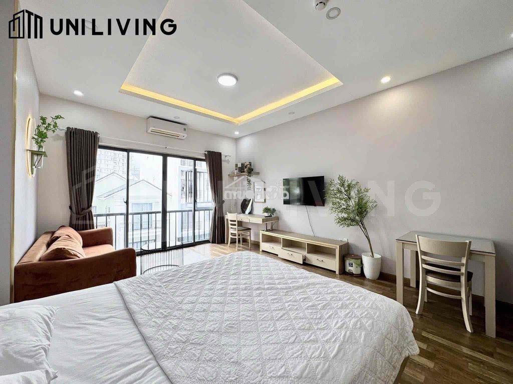 Studio ban công full nt kế bên emart phan huy ích - Ảnh 2