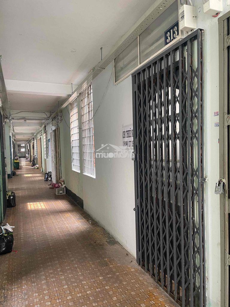 Cho thuê chung cư ba vân, 2 pn, ban công, 46m2