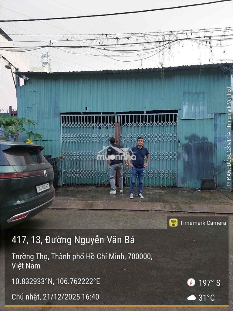 Bán đất mặt tiền 417 nguyễn văn bá cách trạm metro 60m - 3
