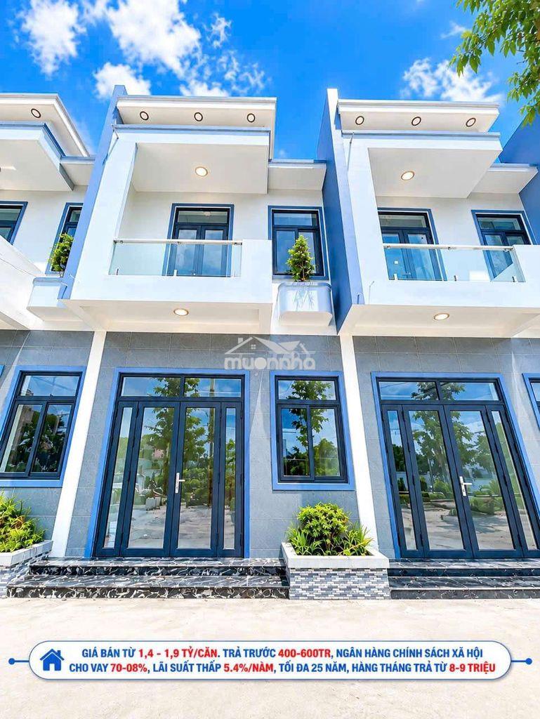 🇻🇳Nhà ở xh 🇻🇳chỉ từ 1,4 tỷ 🇻🇳2 tầng- 5❌24-đường nhựa 12m