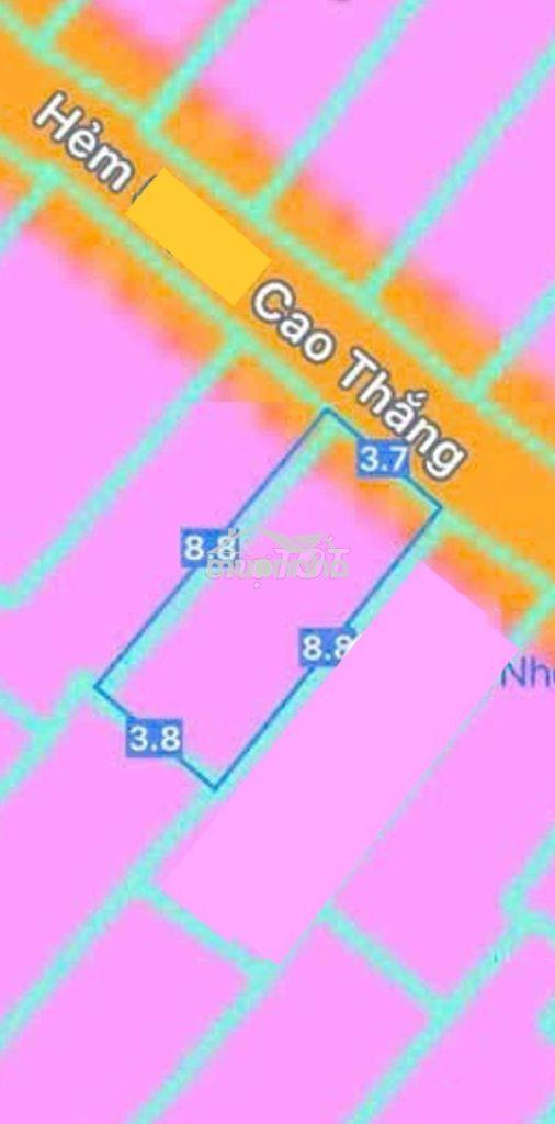 Định cư mỹ, bán gấp nhà cao thắng quận 3