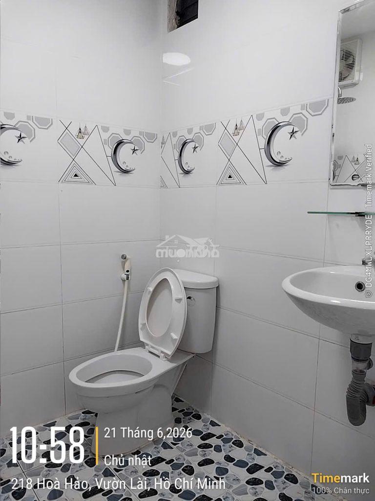 Trung tâm quận 10 cao ốc ngô gia tự 54m2 (2pn 1wc) tầng giữa