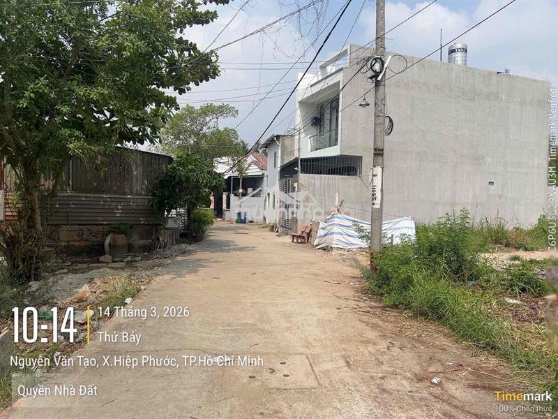 Đất thổ cư đường nguyễn văn tạo, long thới