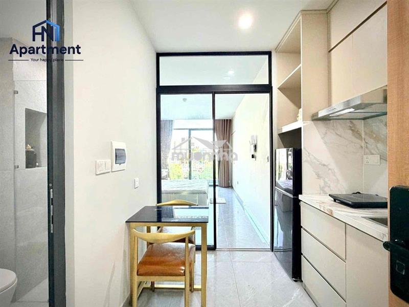 Căn hộ mới 1pn ban công - tách bếp - full nội thất - trung tâm quận 7