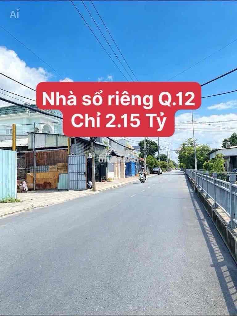 Chính chủ  bán nhà cấp 4, giá như bán đất 1/tx33, quận 12