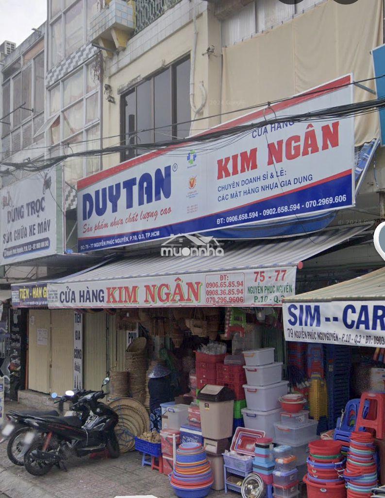 Cho thuê nhà nguyên căn 75-77 nguyễn phúc nguyên