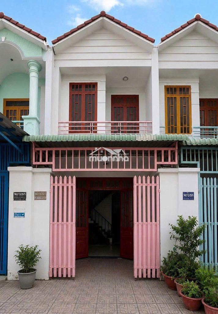 Bán nhà trệt lầu hoàn công giá rẻ gần ngã tư bình trị - bicosi dĩ an 