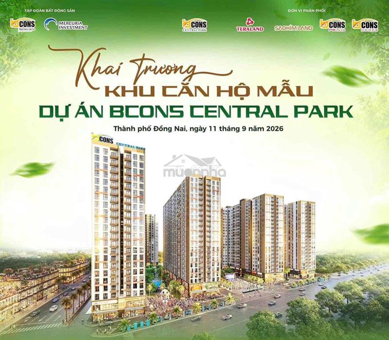 Bcons central park biên hoà, đồng nai