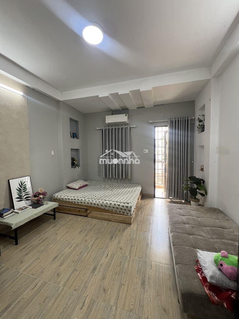 Căn hộ studio - gò vấp- 60m2 - full nội thất - ban công - tách bếp