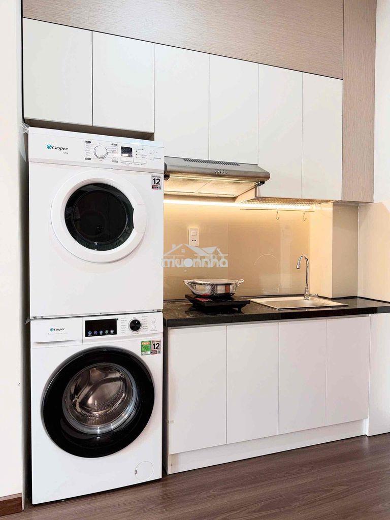 Căn hộ 1pn 40m2 mới 100% tách bếp - ký con q1, gần đh văn lang, metro - Ảnh 2