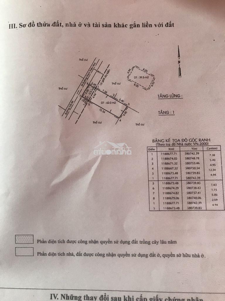 Bán nhà hẻm đường thích thiện hoà, lê minh xuân - 3