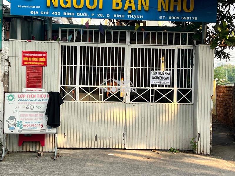 Nhà nguyên căn mặt tiền đường bình quới