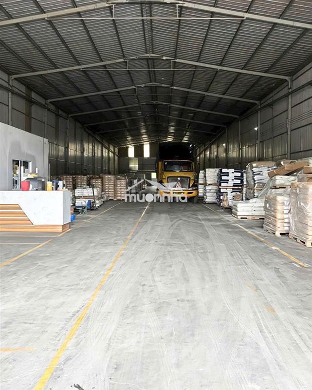 Cho thuê kho xưởng trục ngay dt743 diện tích 1200m2, giá 40tr/tháng