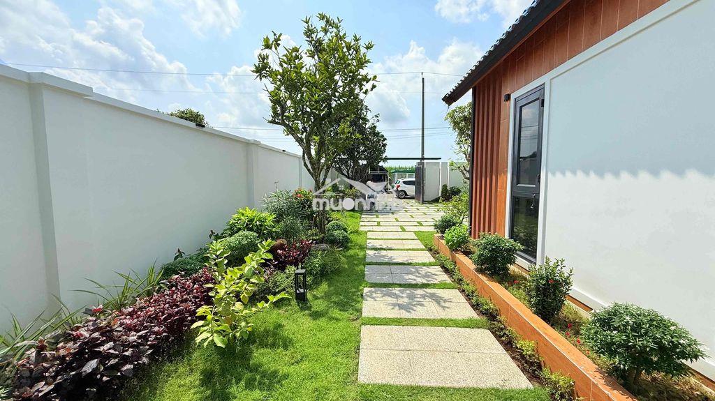 Nhà vườn nghỉ dưỡng cực đẹp view cánh đồng lúa - Ảnh 3