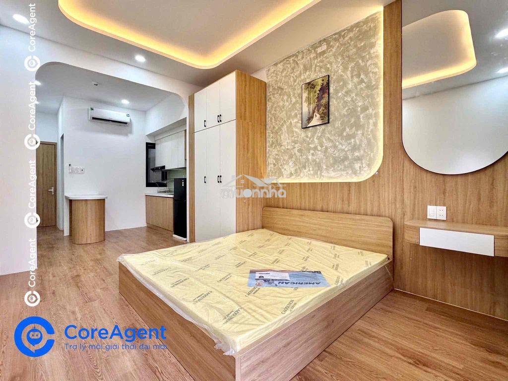 Chdv ban công máy giặt riêng full nt tone gỗ ấm cúng ngay 4xã, đầm sen - Ảnh 3