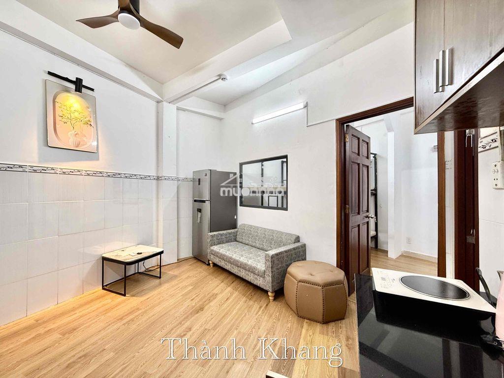 Cho thuê căn hộ 1pn tách bếp 4 giường 4ng4xe đi bộ qua đh kinh tế ueh - Ảnh 4