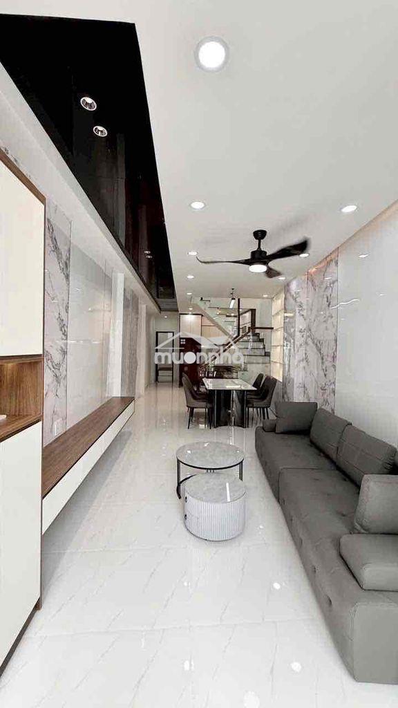 Nhà phố hiện đại - có phòng ngủ dưới trệt - hẻm 3m đặng nhữ lâm kho b - Ảnh 2