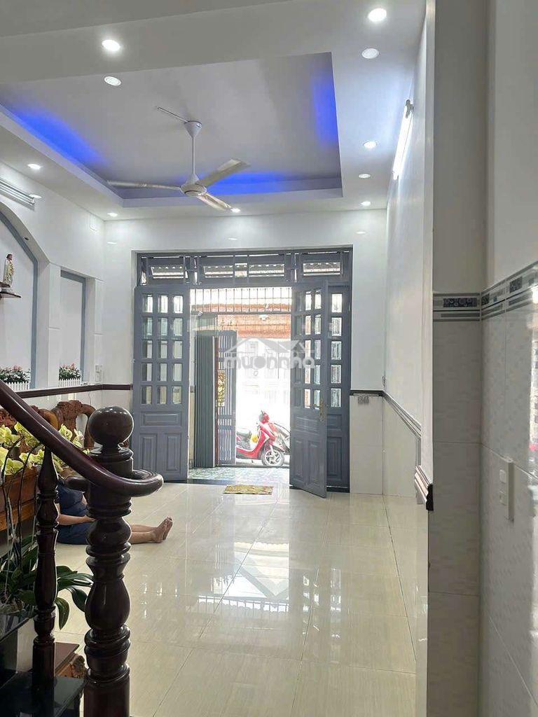 Full nội thất 4x17 trệt 2 lầu 3pn sân thượng tch10 hẻm thông 5m  - Ảnh 4