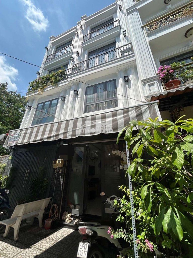Bán nhà 5 tầng nguyễn văn đậu bình thạnh 50m2 hẻm xe hơi