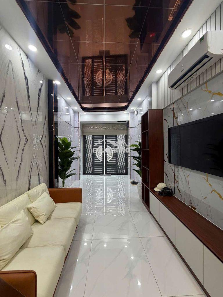 Bán nhà 4 tầng hẻm xe hơi đường mai xuân thưởng phường 6 quận 6 