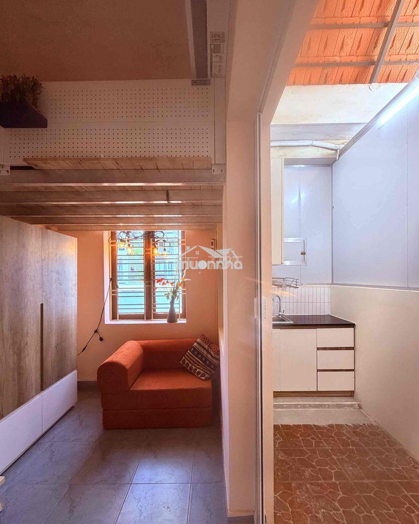 Phòng tách bếp duplex ban công full nt gần sân bay - Ảnh 2