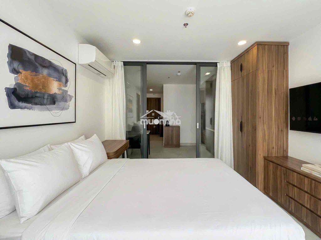 Cho thuê căn hộ 1 pn full nt ngay cổng khu vạn phúc city không gian số - Ảnh 3