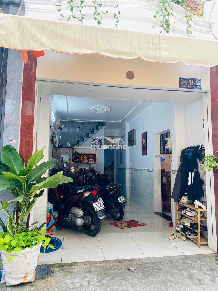 2 mặt tiền hẻm xe hơi trường chinh 3,2x14m 2 tầng nhà mới chỉ 4,5 tỷ - 3