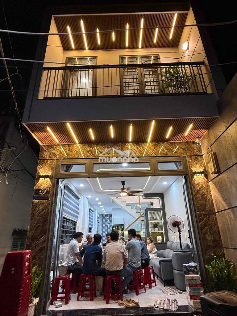 Bán nhà mặt tiền hẻm chợ tân quy, 1 trệt 1 lầu giá 5,9 tỷ