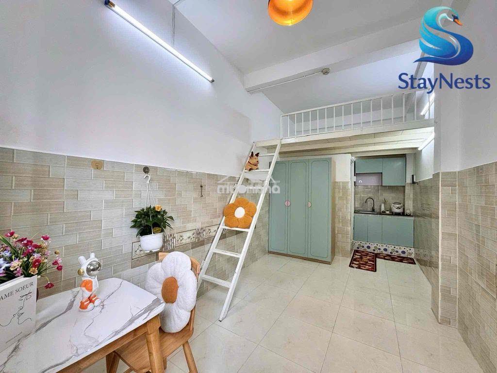 Cho thuê phòng rộng rãi có gác sẵn nội thất gần đại học văn hiến - Ảnh 2