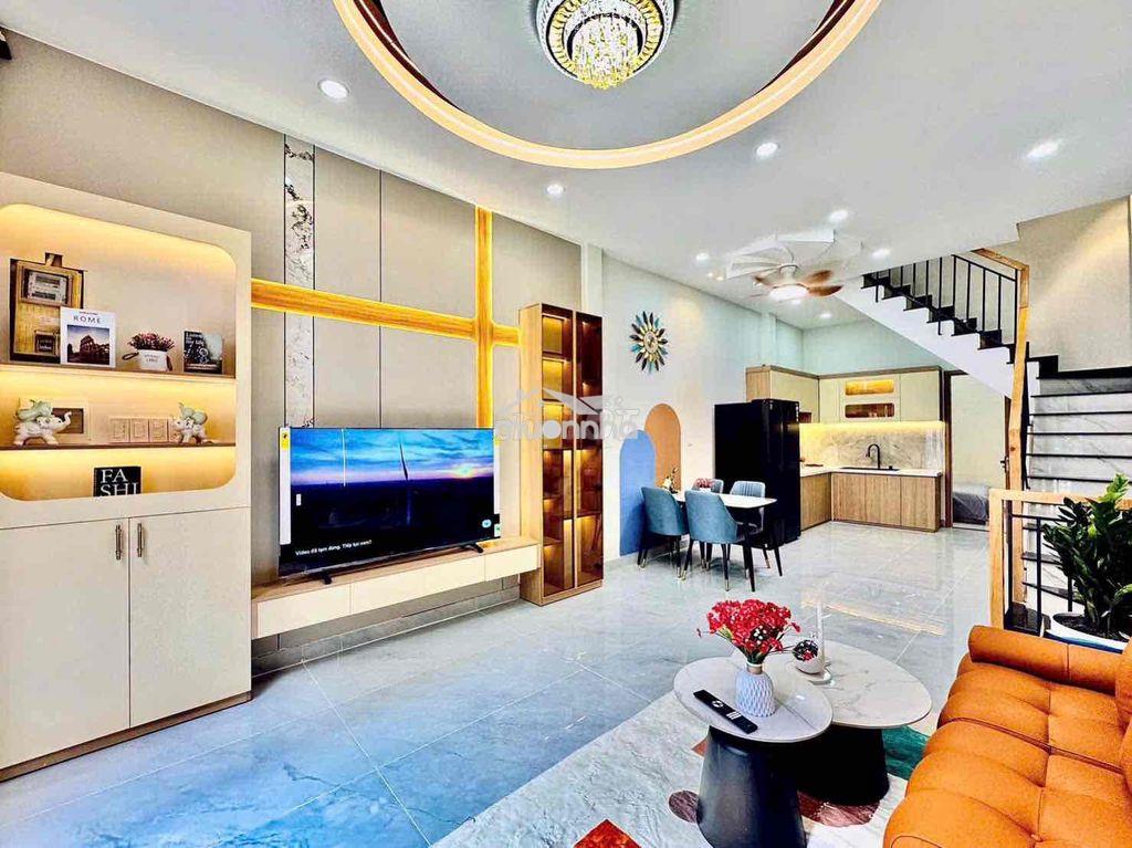 Xe hơi tận nhà - bùi đunhf tuý - bình thạnh -45 m2- 3tầng -4pn - 7,59 - 3