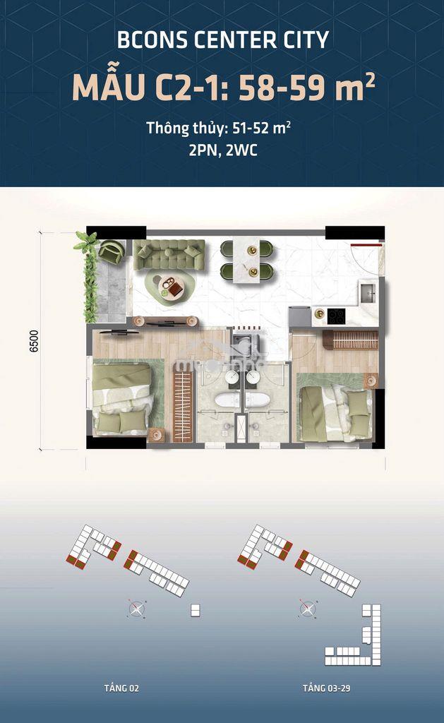 Bcons center city - căn gốc siêu đẹp giá chỉ 3,6 tỷ  - 4
