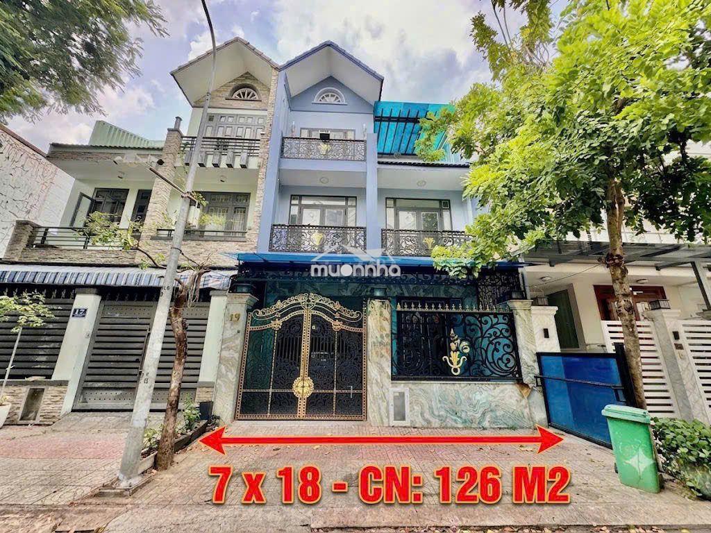 Biệt thự  kdc sadeco ven sông - ngang 7m - giá chỉ 30 triệu/tháng  - Ảnh 2