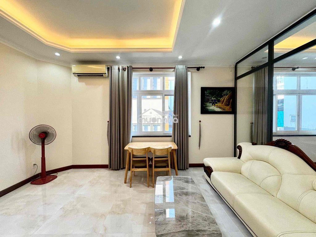 Căn hộ 1pn 60m2 siêu to fullnt từ a - z có cửa sổ to thoáng giáp q1 - Ảnh 4