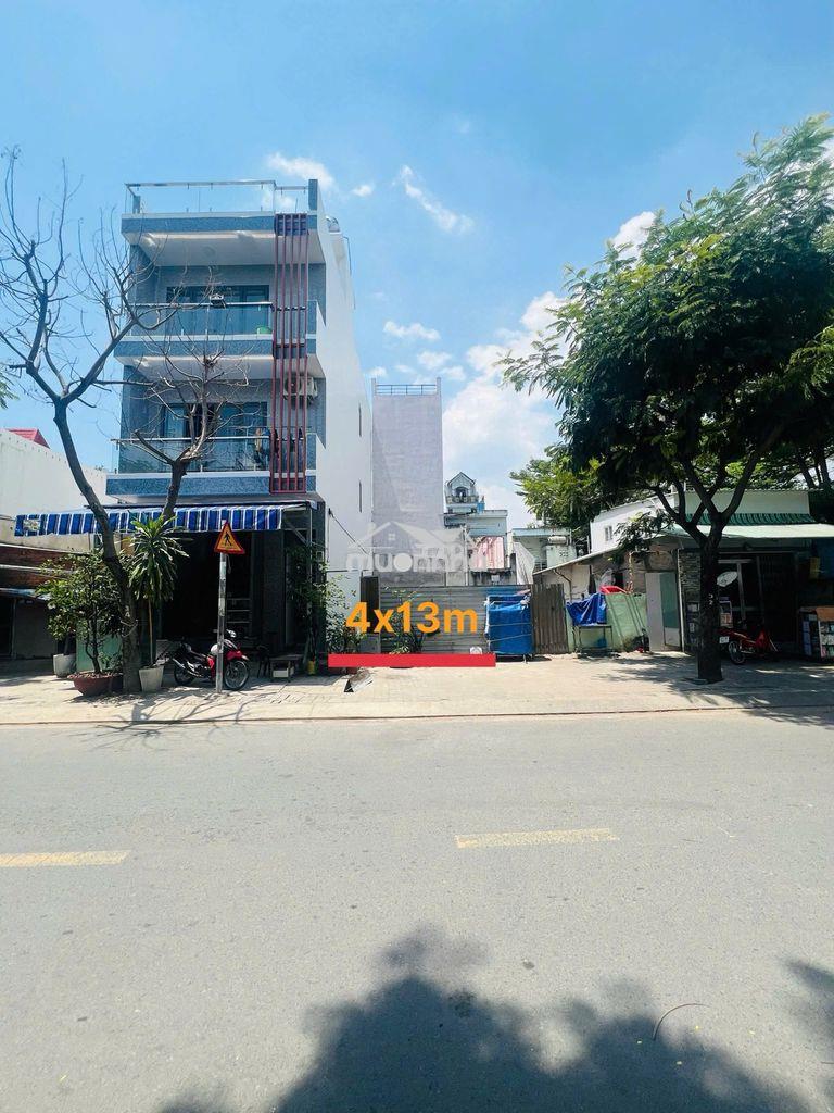 Giảm 2 tỷ cần bán lô đất mt phạm thị ba, q7 ( sổ hồng 4x13m ) phí 1% - 2